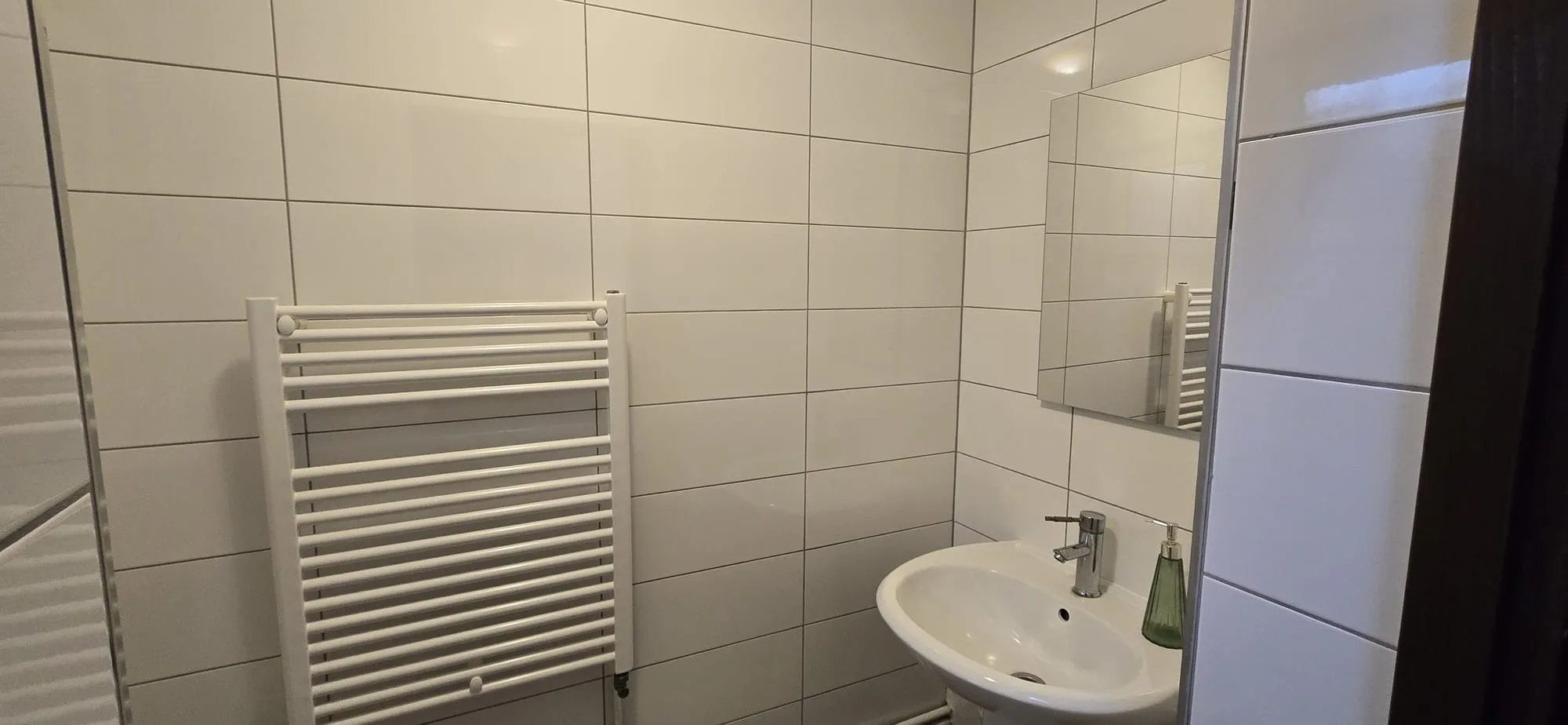 Badezimmer 2 — Casa Korona guesthouse in Eremitu, near Sovata, Transylvania